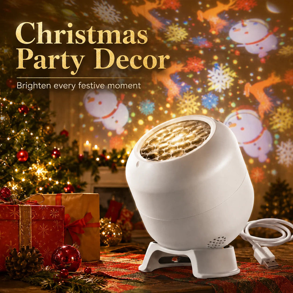 Christmas Snowflake Projector Light