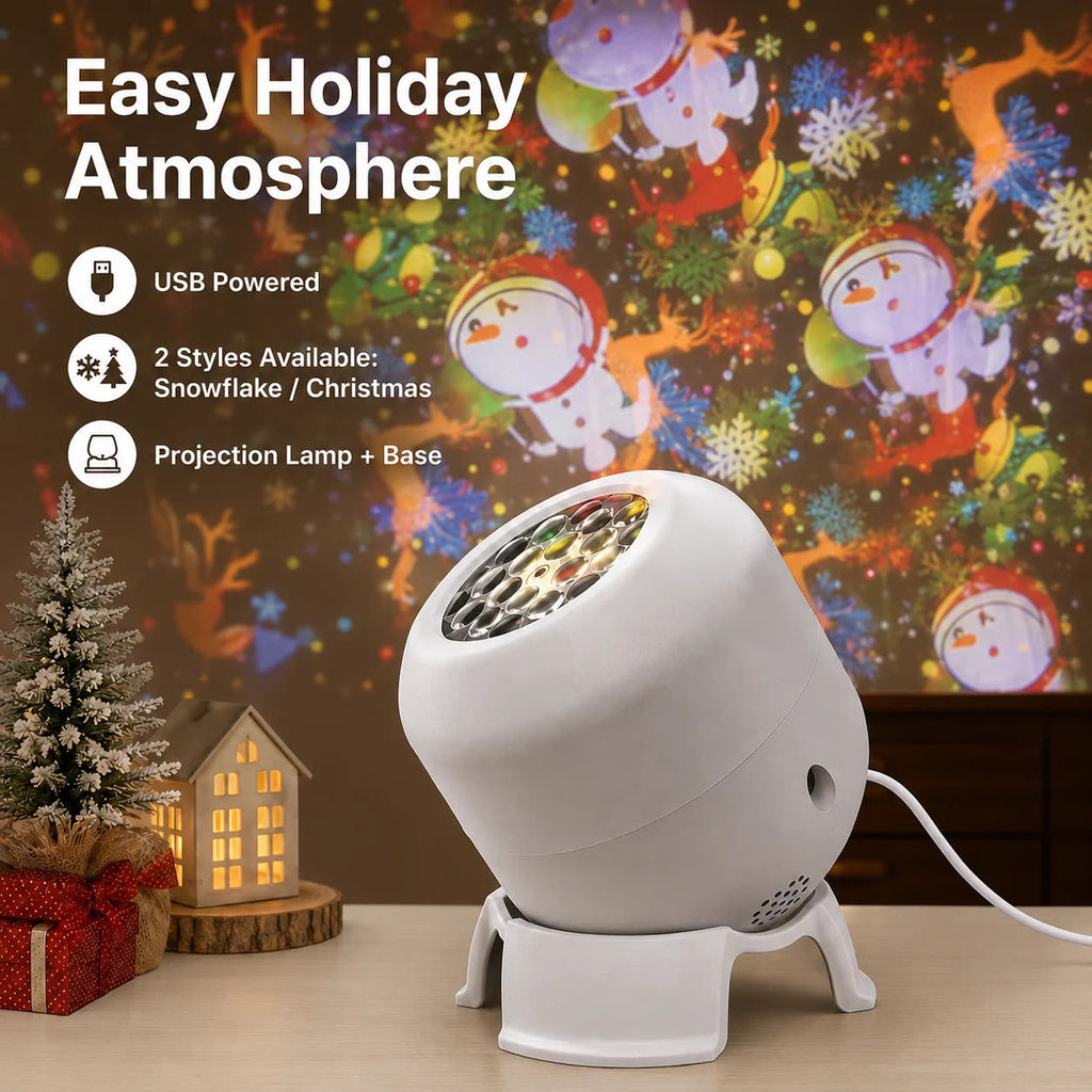 Christmas Snowflake Projector Light